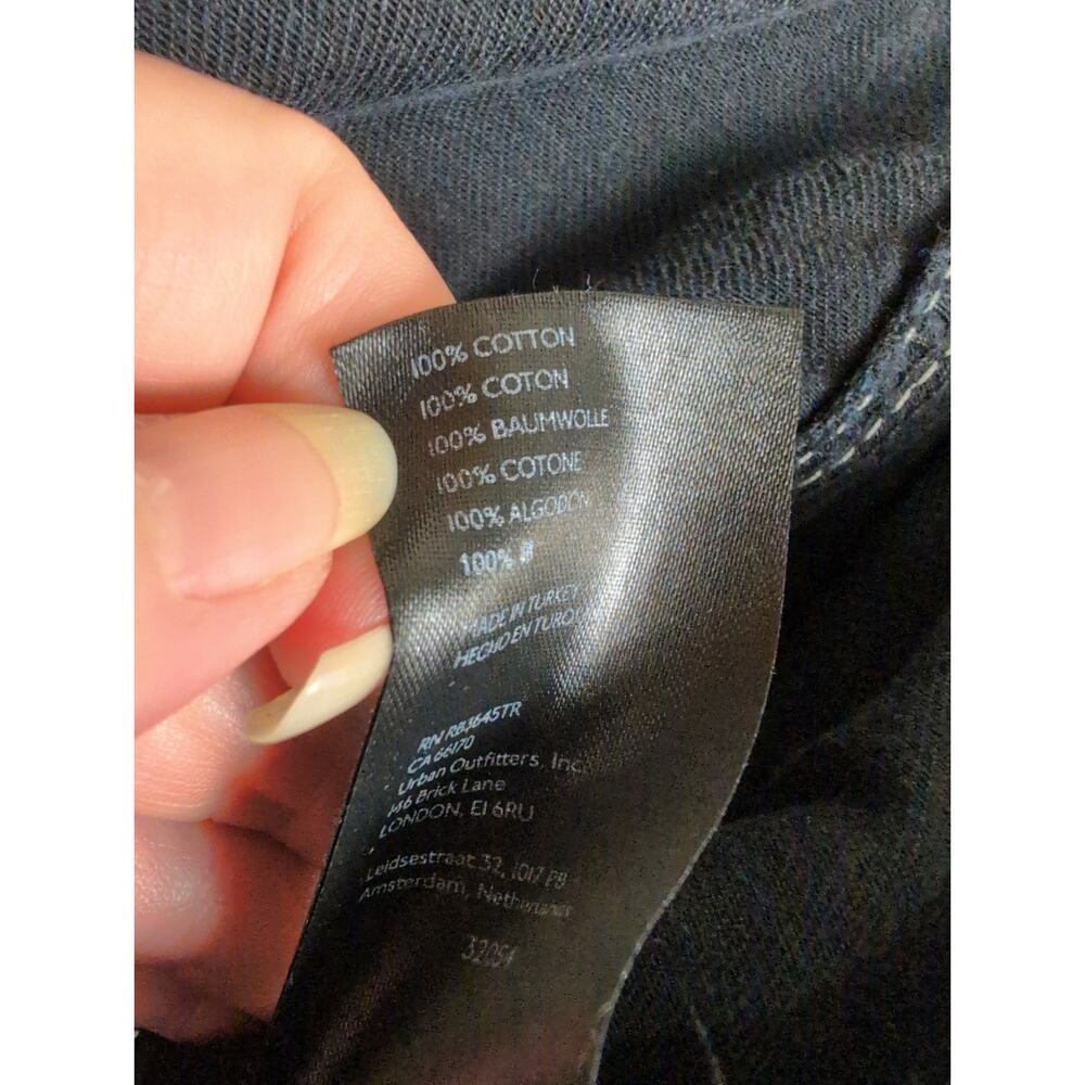 BDG Relaxed Skate Jean black Size 30 Cargo Y2K Grunge Utility Baggy Streetwear - Picture 9 of 9